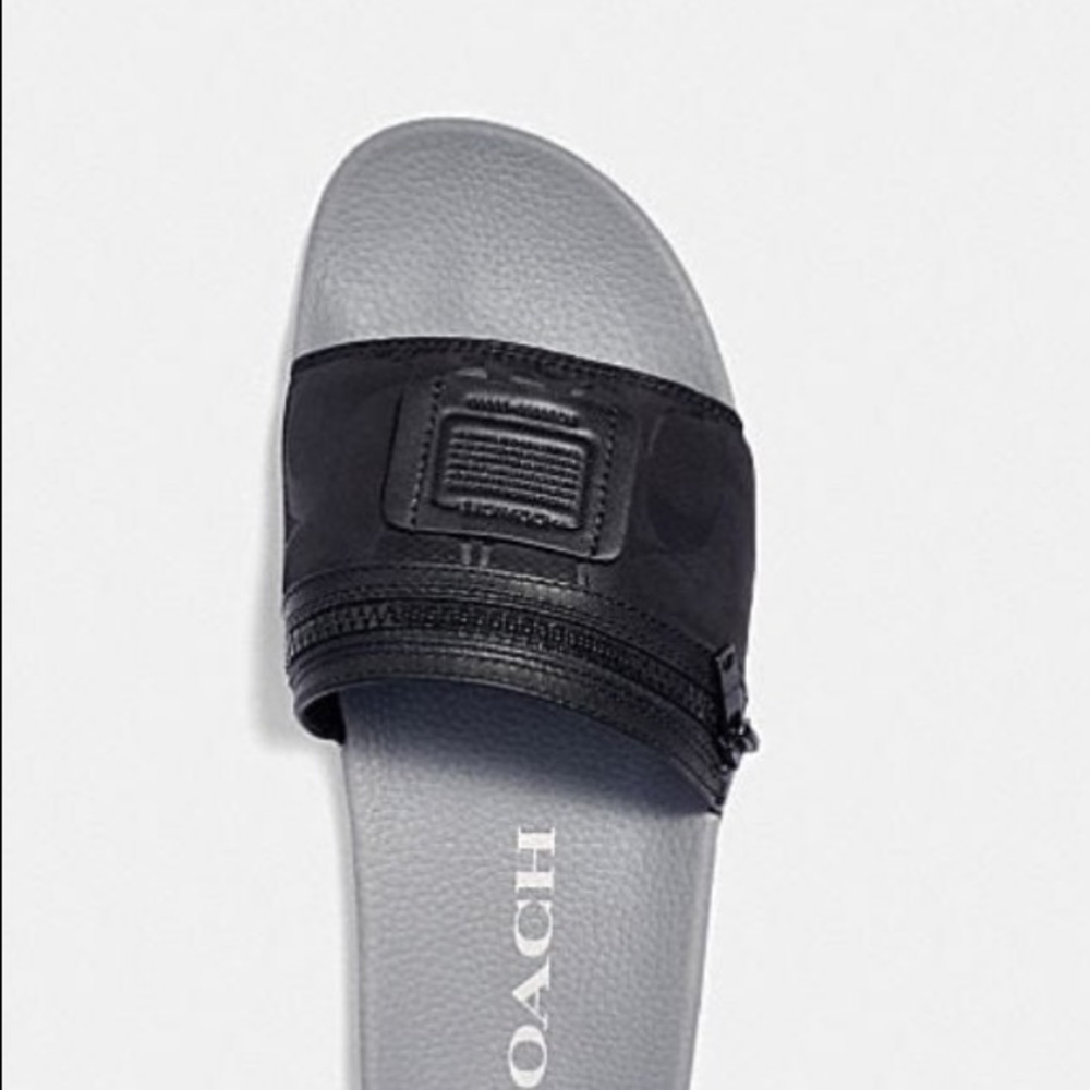 COACH Slides with Pocket - Picture 1 of 6